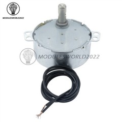 TYC-50 AC12V/110V/220V Synchronous Motor 2.5/3/5/6RPM 4W 50/60Hz For Microwave