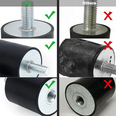 Tamper Rubber Shock Mount for Wacker Neuson Plate Compactor Rammer WP1540 WP1550