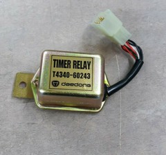 New OEM KIOTI T4340-60243 Timer Relay For DK35, DK40, DK45, DK50, DK551 Models