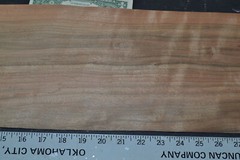 Queensland Walnut Raw Wood Veneer Sheet 7 x 45 inches1/42nd WOW! I7649-46