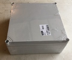 Hoffman Q303013PCI Enclosure Junction Box,Opaque Cover, Gray.