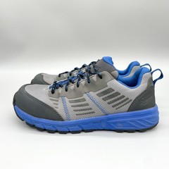 Danner Run Time 3 Womens 9 Gray Blue Composite Toe Safety Work Sneakers Shoes
