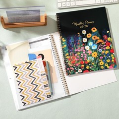 2026 2027 2028 Monthly Planner 24 Month Tabs 8.5×11 Year Calendar