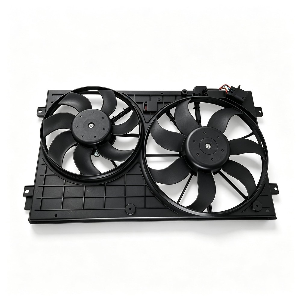 Radiator Cooling Fan Assembly for Jetta Golf Beetle 2010-2017 1K0959455DG