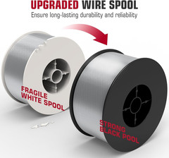 ARCCAPTAIN Stainless Steel MIG Solid Wire ER308L 030-Diameter 2-Pound 0.030″