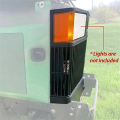 Front Black Grille For John Deere 415 425 445 455 Tractor Replaces For AM116207