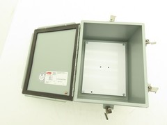 Hoffman A10086CHNF Steel Electrical Enclosure Junction Box 10x8x6″ Backplate