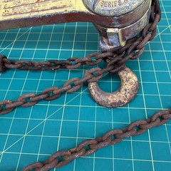 CM Columbus Mckinnon 640 Series USA Manual Lever Chain Hoist 3/4 ton SHOWS WEAR