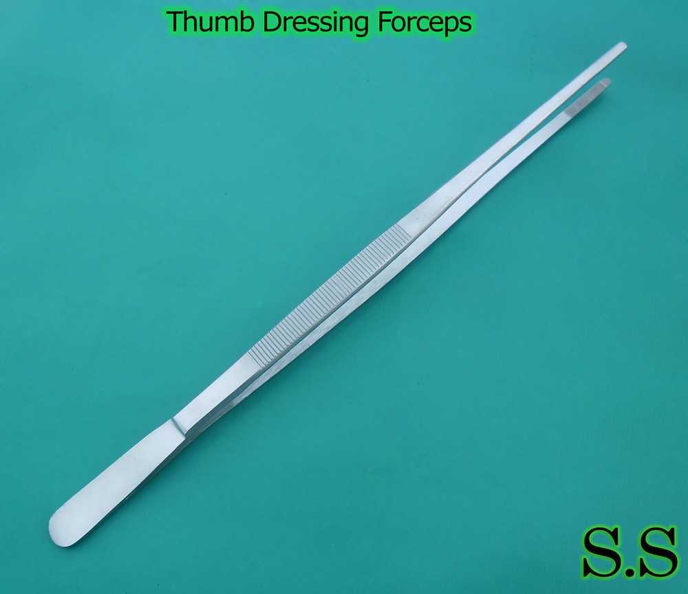 (Huge Tweezers) Thumb Dressing Forceps 24″ LONG