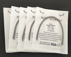 10Packs Dental Niti Arch Wires Round Super Elastic Oval Orthodontics Arcs