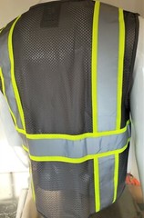 FX Two Tone High Visibility Reflective Gray Safety Vest