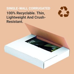 Shipping Boxes Medium 12.5″L x 12.5″W x 1″H 50-Pack – Corrugated Cardboard Bo…