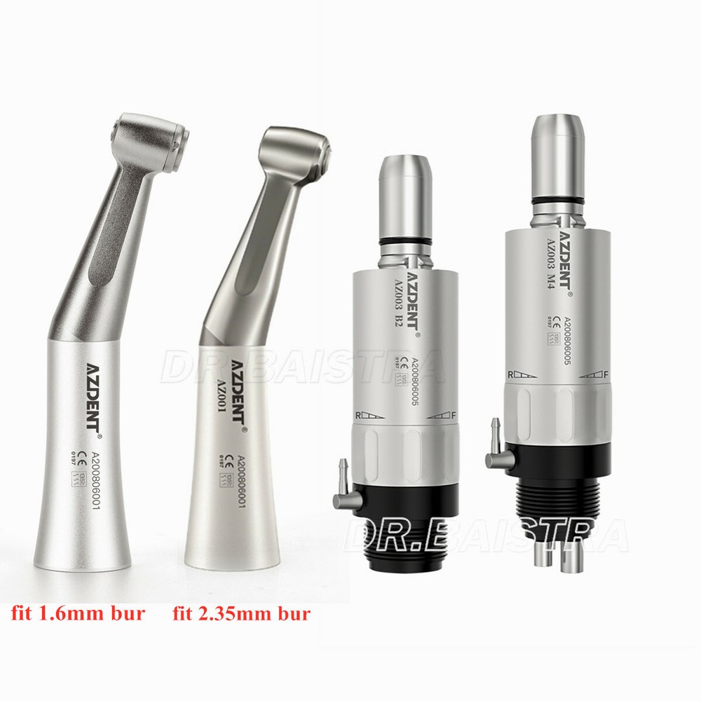 NSK Style Dental Low Speed Handpiece Contra Angle 1.6./2.35mm bur Air Motor 2/4H