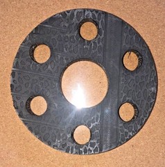 Land Pride Rotary Cutter Flex Coupler Pad Code 1785273 (Eurocardan)