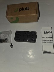 NEW GENUINE PIAB 3222097/1 VACUUM PUMP MINI X10 A NBR X10A6-AN W/ CONNECTION KIT