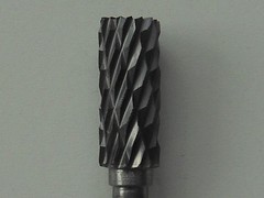 10 pcs 3mm X 5mm Tungsten Carbide Cutting Rotary Burr CNC Engraving Bit A5