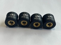 Lot of 4 Newport MPH-05C Mini Optical Post Holders 0.5 in / 12.7mm Lab Optics