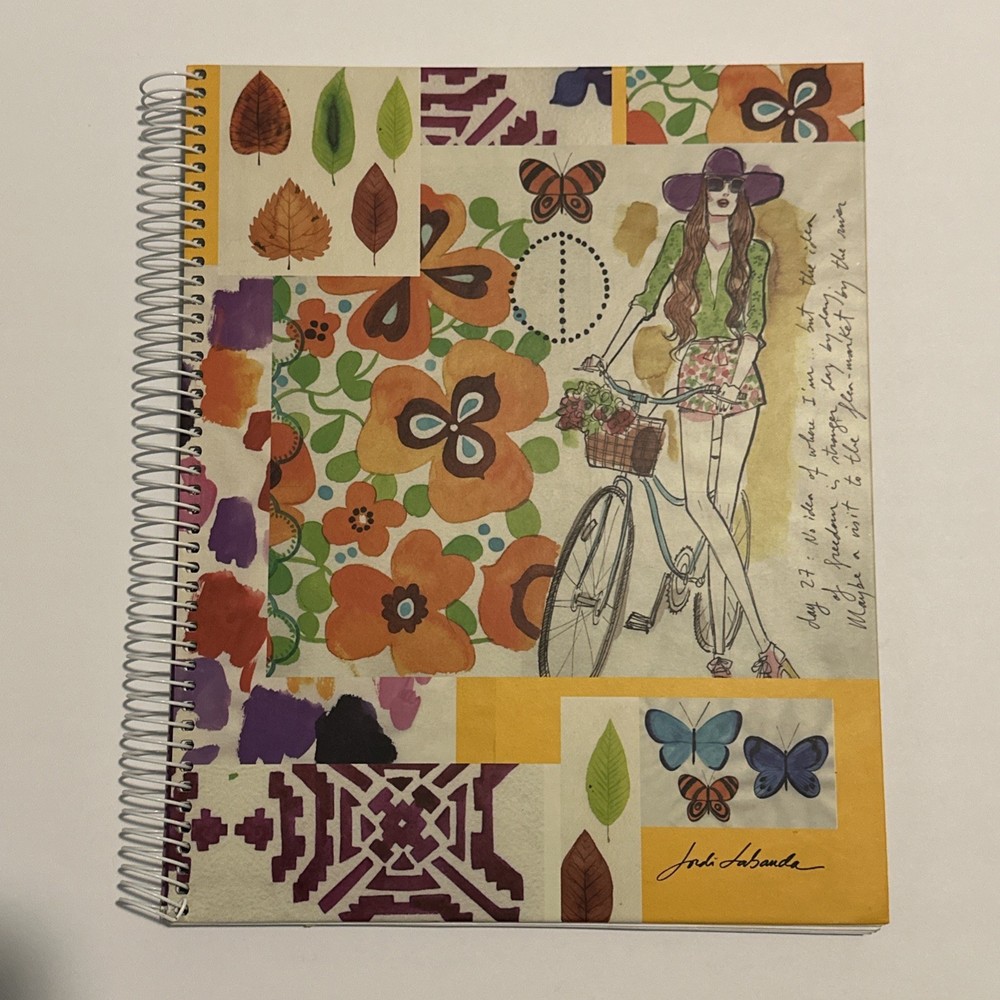 JORDI LABANDA LARGE SPIRAL RING NOTEBOOK GRID RULED MADE IN SPAIN deadstock