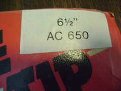 CARBIDE TIPPED ACU-EDGE CIRCULAR SAW BLADE 6 1/2 18 TOOTH