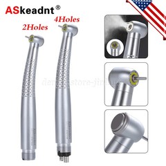 1-10* Dental LED E-generator Shadowless Ring High Speed Handpiece 2/4H 4-Spray