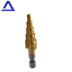 3Pcs 4-20mm/4-12mm/4-32mm Hole Cutter High HSS Steel Step Cone Drill Bit Set New