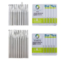 Prima Wave Dental Carbide Burs High Speed FG 19mm / Surgical FGOS FG SL 557 25mm
