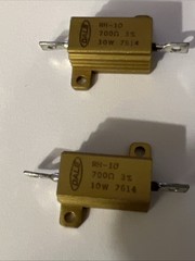 Dale RH-10 Wirewound Power Resistor 700 Ohms 10 Watts 3% tolerance New Lot 2