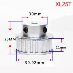 XL 10T-100T Timing Belt Pulley Synchronous Wheel Select Bore for 10mm Width Belt