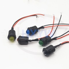 Pre-Wired LEDs 3mm/5mm/8mm/10mm With Holder Wire Light Emitter Pre-Wired Cable