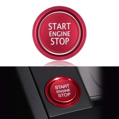 Car Accessories Fit for Audi A4 A5 A6 A7 Q5 Red Car Engine Start Button Cover…