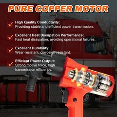 2480W Electric Fuel Transfer Pump, 110V 13000RPM, Includes