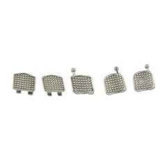 Dental Orthodontic Brackets Braces MIM Metal Mini Roth MBT 018 022 345 Hooks