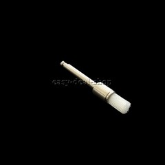 200 Pcs Dental White & Colorful Nylon Latch Flat Polishing Polisher Prophy Brush