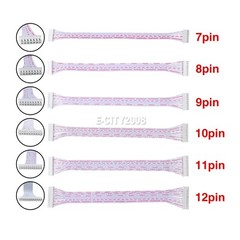 JST XH2.54mm 2-12 Pin Dualheaded Wire Cable Connector Set 10/20/30CM