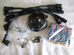 CLARK Y112 F162 F163 IGN TUNE Using a 2 screw SCREWDOWN CAP KIT w/SPARK PLUGS
