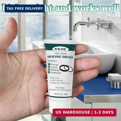 KEZE Silicone Grease Waterproof Food Grade Silicone Sealant Lubricant for Plumbe