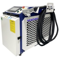 US STOCK 3000W Fiber Laser Cleaning Machine Wood Oil Paint Cleaning Rust Removal