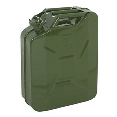 3X5 Gallon Jerry Can Portable 20L Metal Oil Gas Tank Tank Gasoline Storage Green