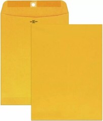 Mead Clasp Envelopes, Mailing Envelopes, 9” x 12” Manila Envelopes with Clas