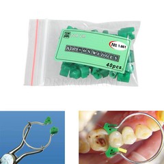 1 Kit New Dental Add On Wedges Orthodontic Special Silicone Rubber 40pcs/pack