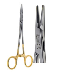 German T/C mayo Hegar Needle Holder Driver 5.5″ With Tungsten Carbide Inserts