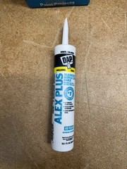 10-Pack DAP Alex Plus Acrylic Latex Caulk Plus Silicone Interior Exterior White