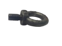 USED Unbranded 35mm ID 62mm OD M16 x 2 Forged Eye Bolt w/ Shoulder