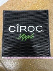 Ciroc Apple Premium Large Bar Mat 16.75″ Square Black