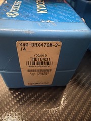 Kyocera 47mm Indexable Magic Drill Bit S40 DRX 470M 3XD 14 (52mm Tap Drill)