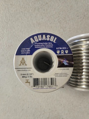2 pack – AIM Aquasol Plumbing Solder Wire, 16 Oz / 1 Lb Spool, Lead Free
