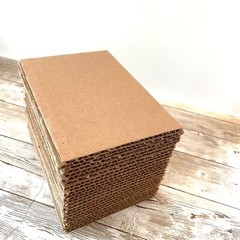 25 pack – 3×3 3×4 3×5 3×6 4×4 4×5 4×6 5×7 Corrugated Cardboard Sheets 32ECT