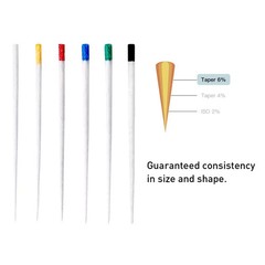 Dental Root Endodontic Absorbent Paper Points Taper 0.04/ 0.02 /0.06 15#-40#