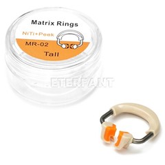 3D Separator Dental Matrix Bands Rings Clamp Clip Titanium Matrices Fit Garrison