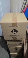 Rhino Original Nitrile Size Large Powder Free Gloves-one case of 1000 gloves